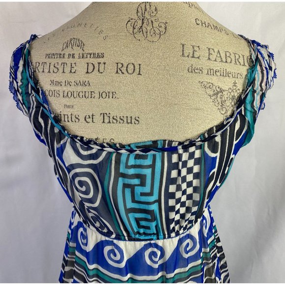 Diane Von Furstenberg Gene Geometric Silk Dress - Picture 9 of 10